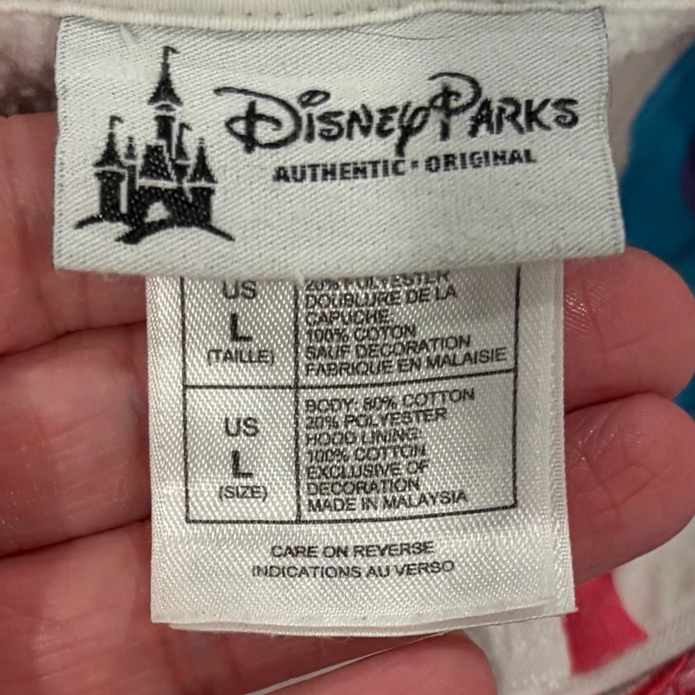 Disney Parks Youth Large 2013 Disneyland Resort Anniversary Zip Hoodie - Picture 3 of 14